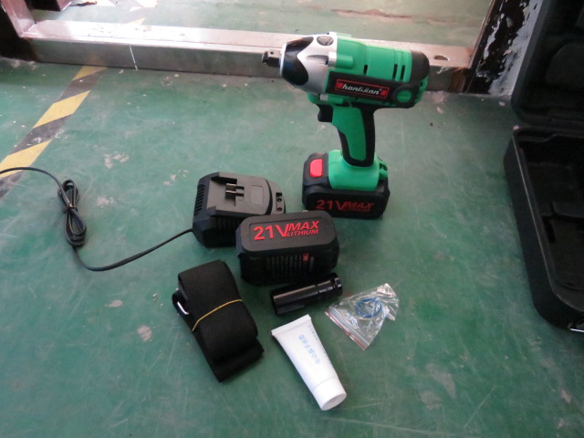 21V Lithium battery cordless impact wrench