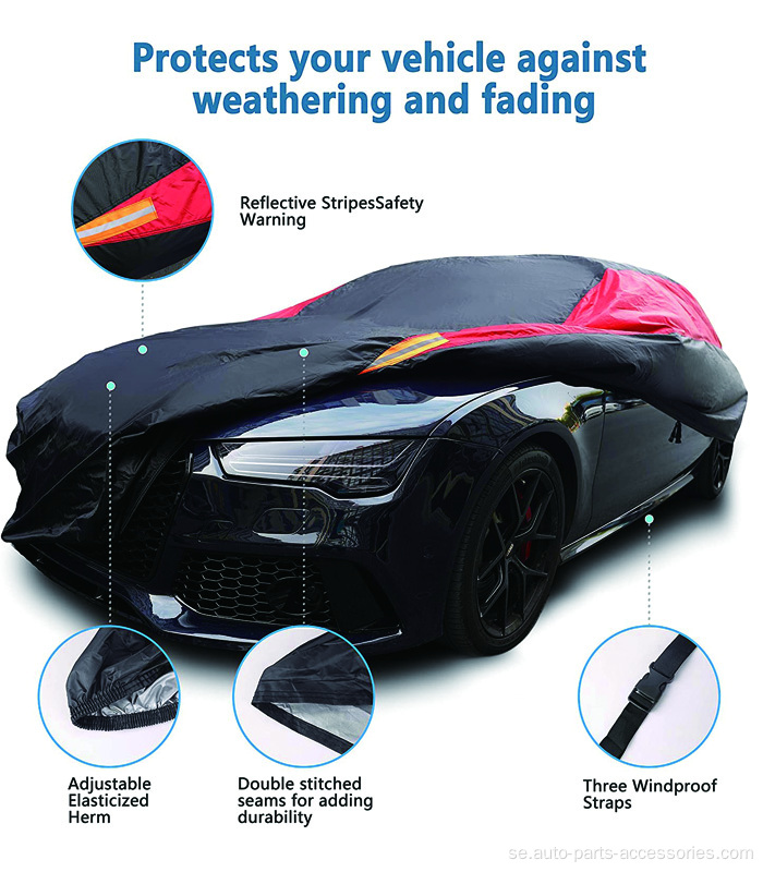 Sol Proof Fabric Full-Size Hail Protector Car Cover