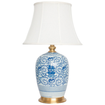 Modern Ceramic Table Lamps - Chinese Style Jingdezhen Table Lamp for Home Decoration