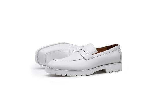 Beyaz Penny Sneaker Ayakkabıları