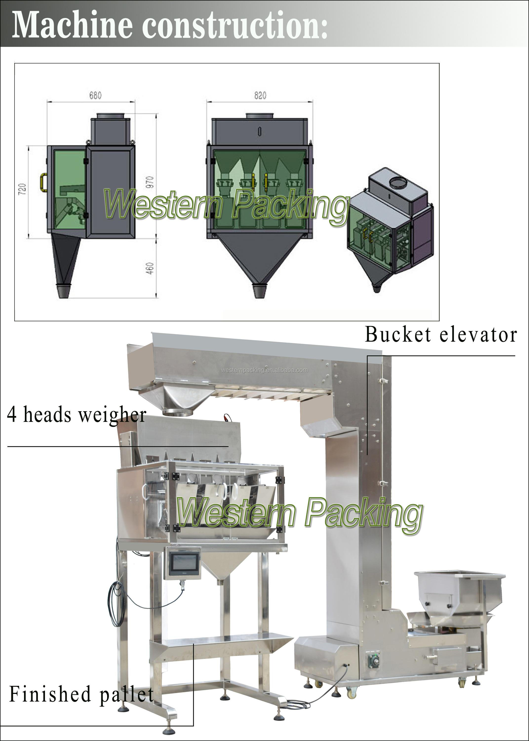 semi automatic granule filling machine