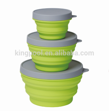 Easy Carry silicone folding cup/collapsible silicone cup/silicone drinking cup