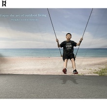 Kids Outdoor Hanging Swing Chairs for Patio and Playground