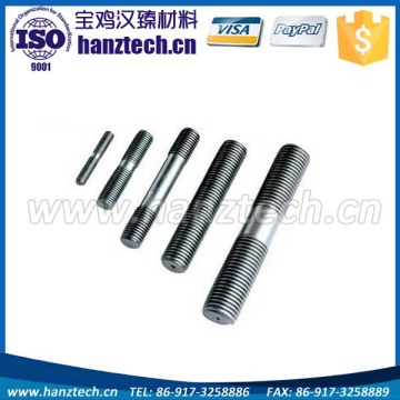 DIN939 stud titanium screw