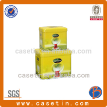 small metal tin boxes , metal donation box , metal storage box