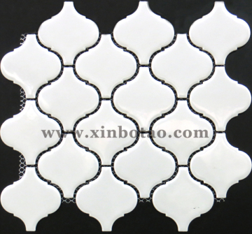 white lantern marble mosaic manufacture mosaic tile,lantern ceramic mosaic