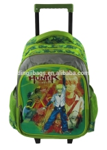 Nice Cartoon Character Wheeled School Backpack