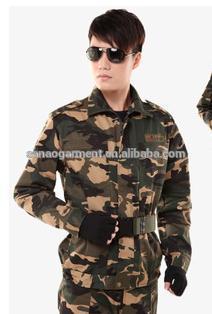 High Quality Fashion Camouflage Jacket Army Woodland Camouflage Coat for Men