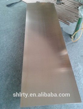 Phosphor bronze Sheet CuSn6 width 600mm big phosphor bronze sheet