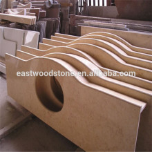 Beige marble countertop&vanity top