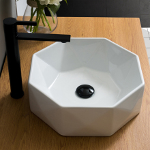 White Diamond Wash Basin