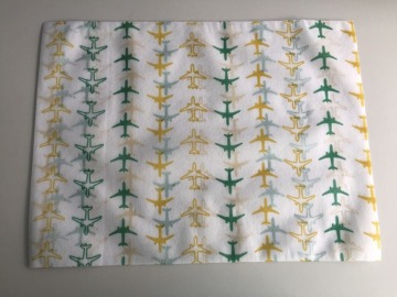 Printed Non-woven Pillow Case, Disposable Pillow Cover, Airline Pillow Case