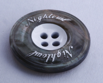 Custom Magnetic White Resin Buttons