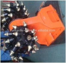 Hydraulic drum cutters