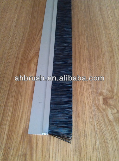 Strip Cleaning Brushes plastic self-adhesive waterproof weather stripping brush