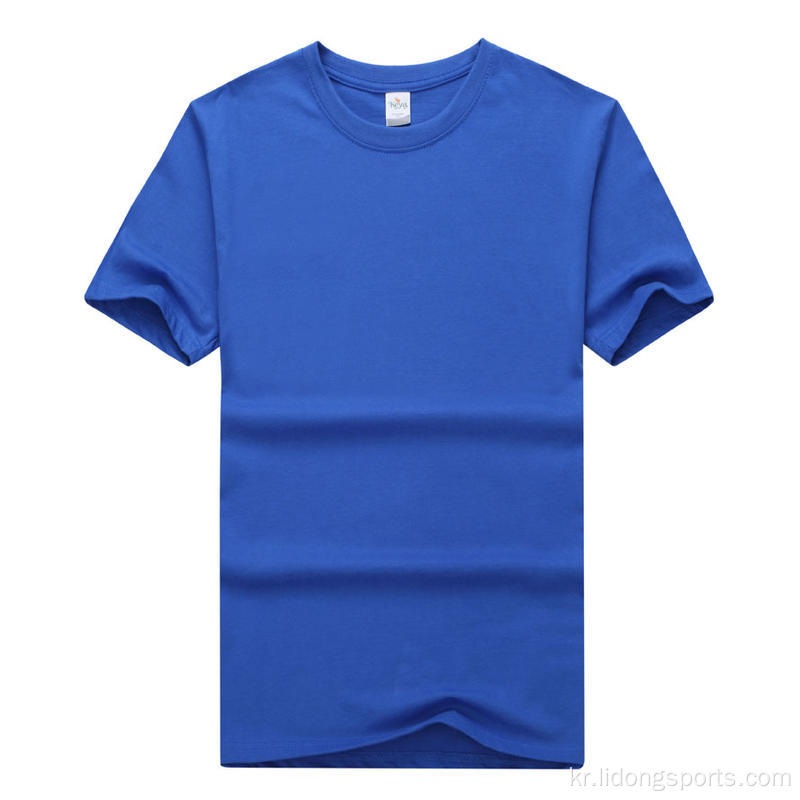 티셔츠 어린이 의류 T 셔츠 평범한 티셔츠