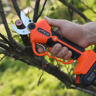 High-power Electric Tool Pruning Shears Wireless Pruning Machine Freely Retractable Garden Branch Pruning Tool