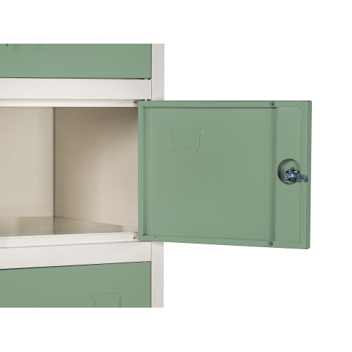 6 Tier Steel Box Lockers Personnel Lockers Furniture