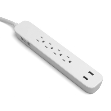 US Universal Power Strip Socket Extension with USB Ports