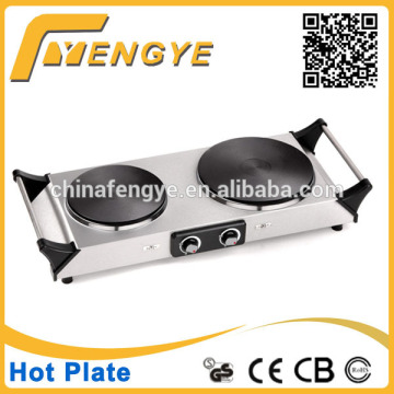 Electric partable cooking plates