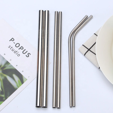 Reusable Bubble Tea Stainless Steel Straws