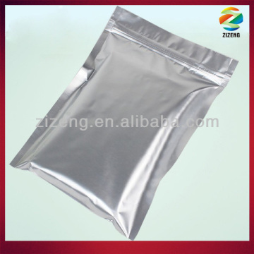 metallized flat pouches food packaging bags