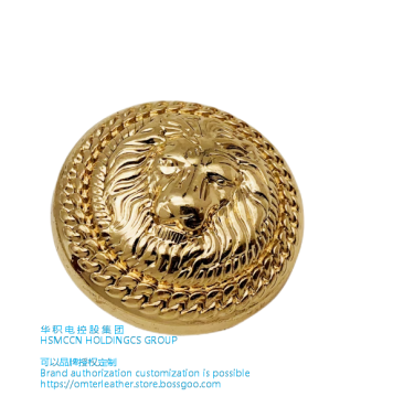 Golden lion button the charm of suits