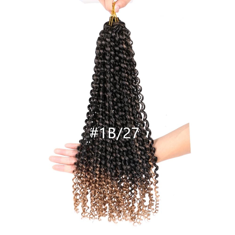 16inch Passion Twist Hair Synthetic Kinky Twist Ombre Twist Crochet Braid Hair Extension Springtwist Hair Daily 22strands/pack