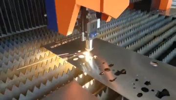 Advertising Zinc Al alloy metal letter fiber laser dual cut machine