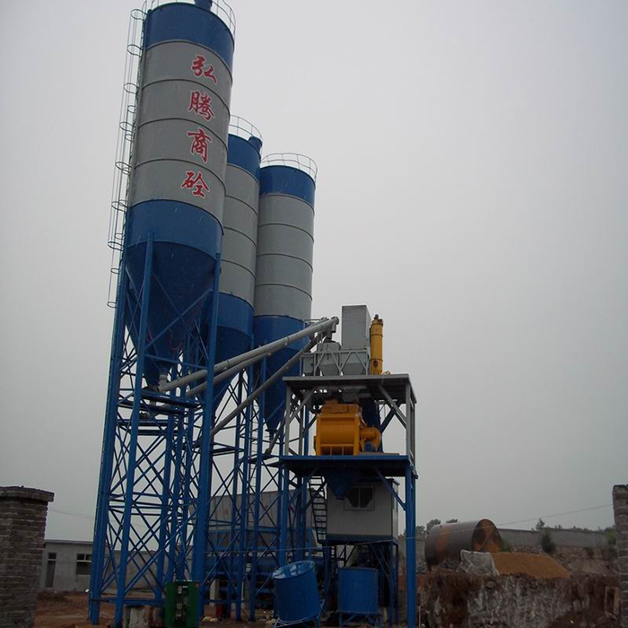 HZS series concrete batching plant 120m3/h stationary type