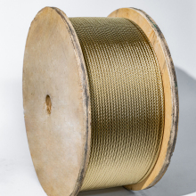 Tape steel wire rope