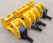 Weldable Railway Tool Temporary Railroad Rail Clamps for Cranes Railway Track Maintenance