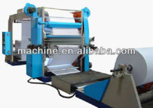 Two color paper flexographic printing machine