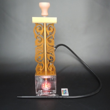 wholesale big smoke led acrylic big fashion hookah shisha