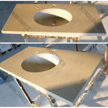 Artificial Marble Kitchen Furniture Molded Sink Countertop Solid Surface Worktop With Oem