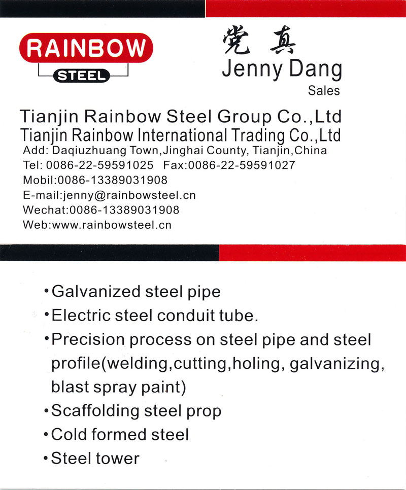 Construction material galvanized & painted adjustable scaffolding steel prop