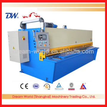 Lower price for sale NC metal board shear,E21 system control hydraulic shearing machine