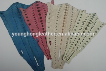 Sturgeon skin leather for bags