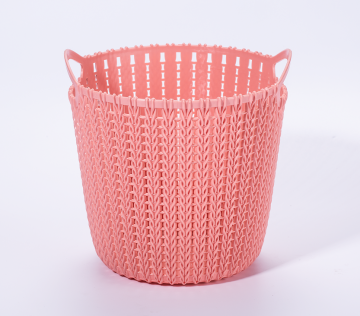 plastic laundry basket with handle bathroom basket M