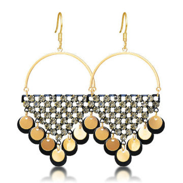 Fashion gold drop earring