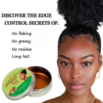 Flake-Free Edge Control for Curly and Coily Hair