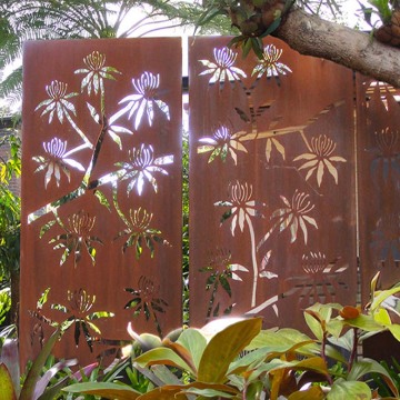 Corten Steel Decorative Screens Steel