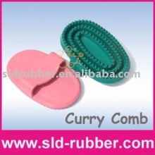 Rubber Horse Brush