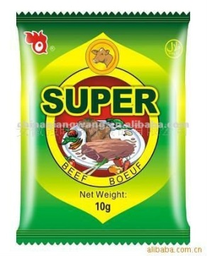10g/sachet beef flavour bouillon powder