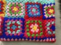 Handmade Crochet Baby Koc Chunky Knit Blanket