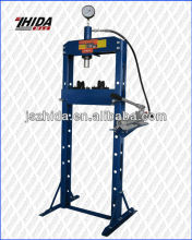 Work shop press with leg stand