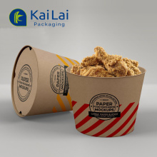 Biodegradable Food Containers for Restaurants - Prime Branded Disposable Paper Fry Chicken Buckets