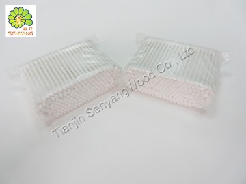 medical cosmetic industrial paper wooden stick cotton swabs