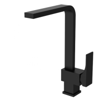 Simple bathroom faucet black