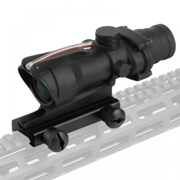 FOCUHUNTER 4x32 Tactical Riflescope Fiber Optics